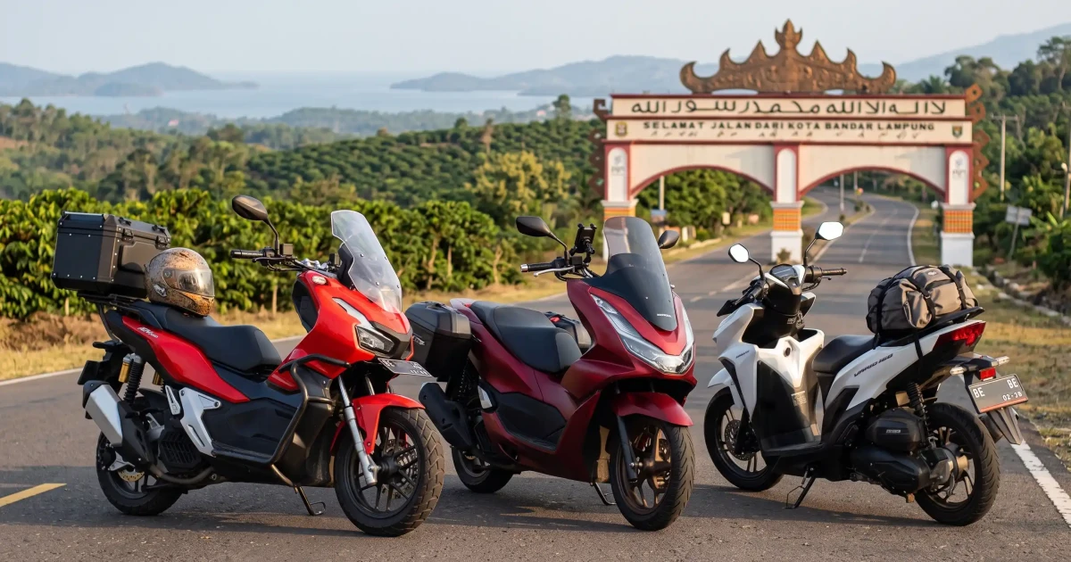 Motor yang Cocok untuk Perjalanan Jauh di Lampung, Ini Pilihannya